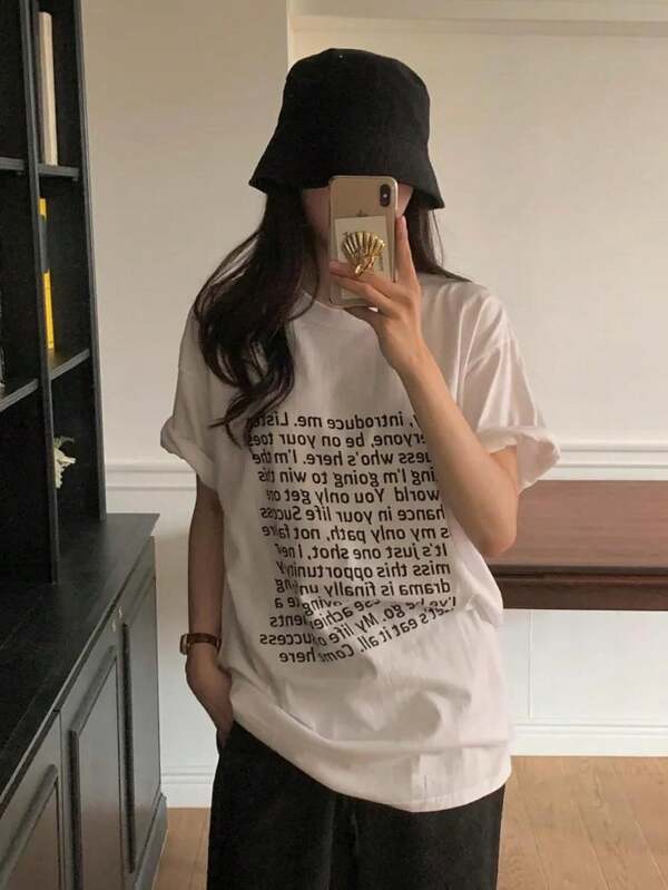 Women's 200g Pure Cotton Short Sleeve T-Shirt