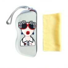 Silicone Glasses Case, Portable Sunglasses Storage Bag, Large Capacity Eyeglasses Pouch, Makeup & Cable Organizer, Mother's Day Gift, Gender Reveal Party, Perfect For Birthdays, Weddings, Parties, The Perfect Gift For Colleagues, Friends, And Family, Back To School