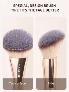 MAANGE 15pcs Professional Soft Long Aluminum Tube Makeup Brush Set,Eyelash Brush,Eyeshadow Brush, Eyebrow Brush, Blending Brush,Lip Brush,Highlight Brush,Concealer Brush,Makeup Brush For Powder Liquid Cream,For Daily Use And Travel,Makeup Accessories Gifts For Friends ﻿ ﻿ ﻿ ﻿ ﻿ - 金色 - 查看 9