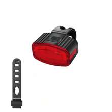 [Super Bright Bicycle Lights] Front & Rear Set, One-Key Quick Release, USB Rechargeable + 350mAh Battery Life, IPX4 Waterproof & Rainproof Design, Night Riding Safety Warning Light