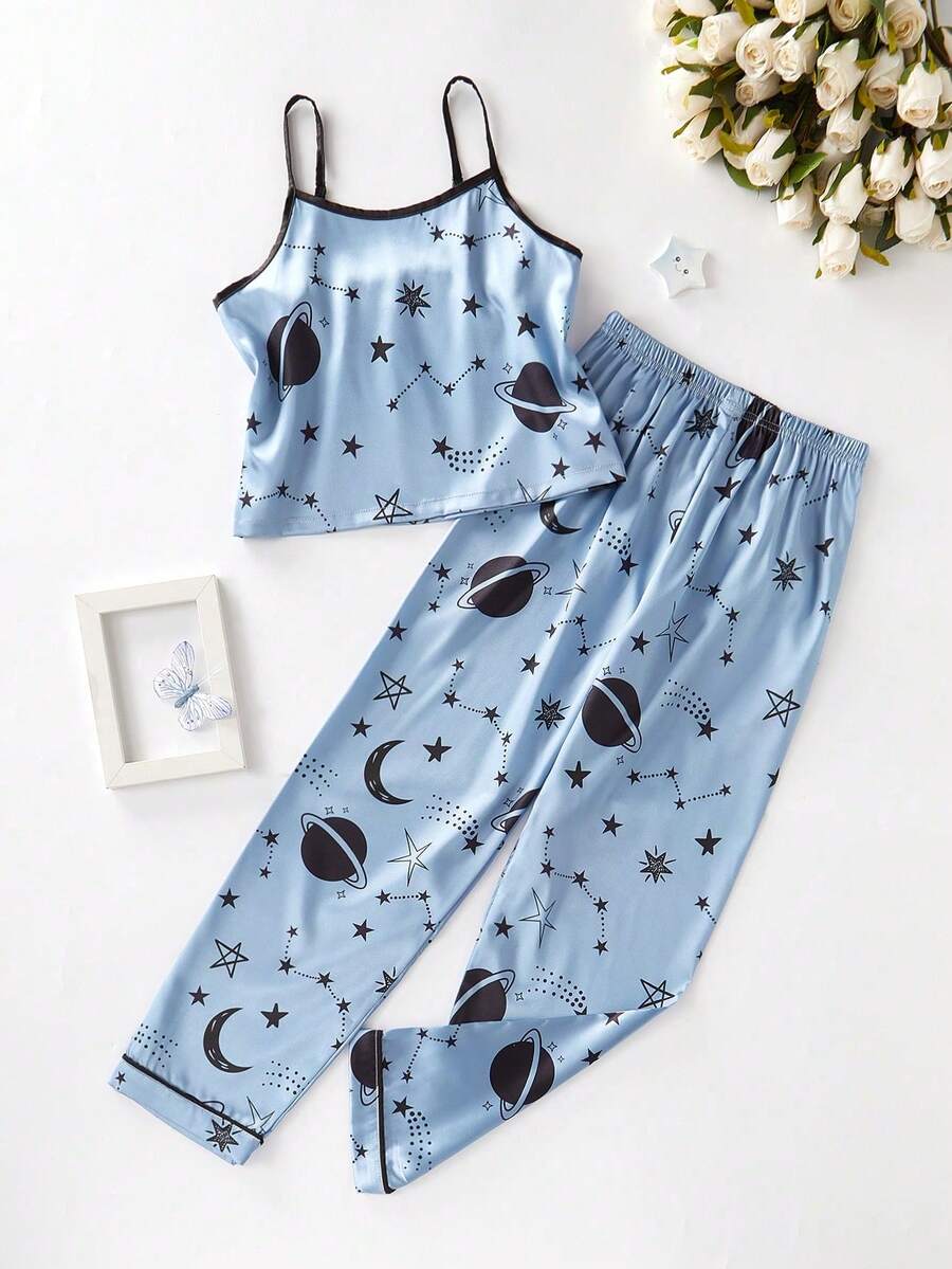 Tween Girl Summer Casual Strap Jumpsuit - Multicolor - View 1