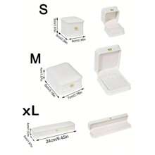 1pc Luxury Crown Jewelry Box, Necklace Bracelet Ring Box, Velvet Jewelry Display Box, Suitable For Wedding, Daily Use, Birthday, Mother's Day Gifts For Women Storage Organizer Travel Essentials Back To School