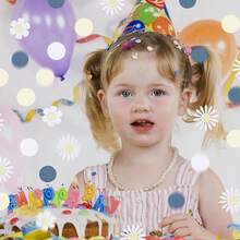 1pack Daisy Flower Confetti ,Daisy Party Decorations Flower Confetti Paper Baptism Decorations For Baby Shower Party ,Table Confetti Party Favors,Flower Confetti For Wedding ,Birthday Decorations,Baby Shower Party Decorations,Gender Reveal Decorations,Baby Shower Party Favors,Home Decor - Multicolor - View 5