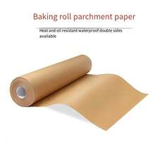 15 Inches X 210 Feet 12 Inches X 262 Feet Roll Of Unbleached Parchment Paper, Blotting Paper, High Temperature Resistant Air Fryer Oven Baking Paper, The Package Comes With A Serrated Cutter, Easy To Cut At Will, Suitable For Baking, Cooking And Air Fryer - Yellow - View 10