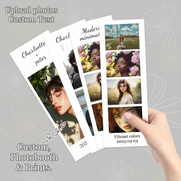 Custom Photo Printing, Photo Album, Couple Photos, Daily Photos, Valentine's Day, Birthday, Party, New Year, Family Portrait, Graduation, Company Team Building, Visa, ID, Wedding, Memorial, Resume, Tags, Wedding Dress, High-Definition Waterproof