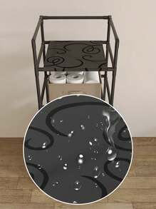 1pc Multilayer Bathroom Laundry Basket, Home Dirty Clothes Hamper, Bathroom Storage Rack, Rolling Dirty Clothes Basket