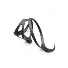 3K Carbon Fiber Bicycle Bottle Cage, Ultra-Light Road/Mountain Bike Riding Water Bottle Rack, Matte Finish - Black - View 11