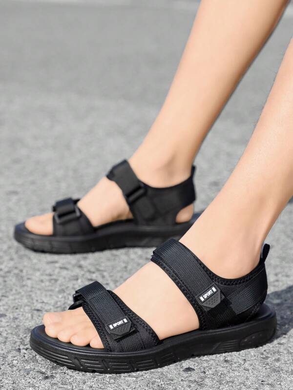 1 Pair Men's Summer Sandals, New Style Wear-Resistant Breathable Fashion Shoes, Non-Slip Driving & Beach Shoes For Men