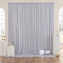 Background Curtains, Suitable For Parties 5 X 7/8/10 Feet (Approximately 150 X 213/243/304 Cm) Wrinkle-Free Polyester Photography Background Curtains, Suitable For Wedding Birthday Parties