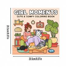 Un libro para colorear sobre momentos acogedores, adecuado para amigos, parejas y familias, excelente para reuniones, el Día de San Valentín, cumpleaños y otras festividades. Incluye materiales para pintar y estudiar, 22 páginas. Vuelta al cole