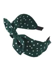 1pc Retro Minimalist Bow Headband For Women, New Headpiece, Versatile Korean Style Hair Accessory, Boho Elegant ,Hair Hoop Hairband For Women Head Accessories - Multicolor - View 15