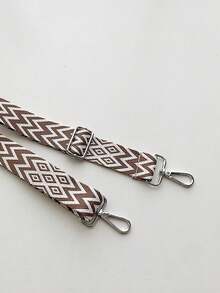 1 Bohemian Style Fashionable Contrasting Water Ripple Pattern Bag Shoulder Strap Universal Bag Shoulder Strap Boho - Multicolor - View 9