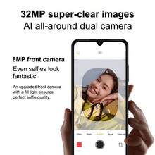 Xiaomi Redmi A5 3GB+64GB 4GB+128GB Wersja globalna Pojemność baterii smartfona 5200mAh 15W Szybkie ładowanie 6,88" Duży ekran Wyświetlacz Dual SIM Android 15 Tylna kamera 32MP