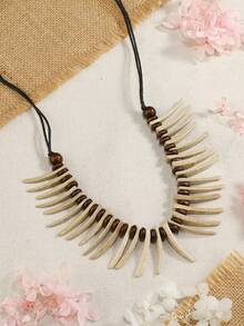Vòng cổ vỏ dừa thời trang Châu Âu & Mỹ, Vòng cổ vỏ dừa phong cách Boho cho khu nghỉ dưỡng bãi biển dành cho phụ nữ - Nhiều màu - Xem 5