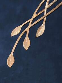 1pc Greek Mythology Goddess Warrior Alloy Rhinestone Leaf Headband, Anime Cosplay Accessory, Retro European Style Creative Hair Jewelry, Fashion Stage Photography Prop