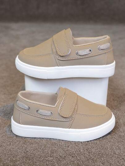 Barns fritidssneakers med mjuk gummisula, bekväma och andningsbara, lämpliga för dagliga aktiviteter, lek, promenader, resor, utomhus, cykling