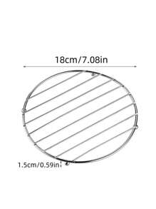 1 pièce Support épais en acier inoxydable pour casserole, tapis résistant à la chaleur, dessous de plat polyvalent pour la cuisine, grille vapeur, support pour bol et plat