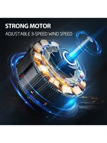 1 pezzo Ventilatore da soffitto a LED con telecomando intelligente, funzioni di aromaterapia e ventilazione, 30W