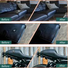 1 Roll Black Leather Repair Patch, Waterproof Removable Self-Adhesive Leather Repair Tape, Can Be Cut Freely, Reusable, Suitable For Sofa, Car Interior, Motorcycle Seat, Handbag, DIY Headboard Cushion And Synthetic Leather Furniture, Jacket Emergency Patch, Sofa Cushion Renovation