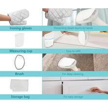 Steamer For Clothes 1600W, Handheld Clothes Steamer, 25s Fast Heat-Up, 350ml Large Detachable Water, For Clothes, Wool And Silk - White - View 7