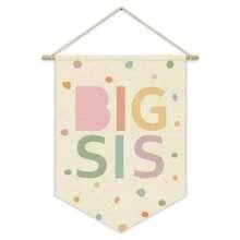 1 Stück Hängende Wandleinwand Banner Kinderzimmer Dekoration Baby Kinder Wandkunst Leinwand Banner Wandbehang Wimpel Leinwand Banner für Spielzimmer Baby Kinderzimmer Dekoration 15 x 11 Zoll