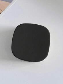 1 pieza/2 piezas Estuche portátil y sencillo para lentes de contacto de unicolor, adecuado para uso diario al aire libre