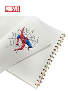 Marvel 1 件漫威官方授权蜘蛛侠可爱人物形象绘画书素描彩色铅笔专用手绘大白纸加厚空白画纸 DIY 趣味绘画学习文具用品适合朋友和家人、学校用品、返校 - Spider-Man - 查看 4