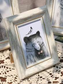 Vintage Premium Photo Frame Aesthetic Wall Decor | Multicolor Versatile Home Decor Picture Frame For Living Room & Bedroom Decoration