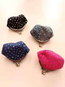 1pc Ramadan Clutch Wallet, Women Fashion Creative Wallet With Clasp - Hot Pink - View 2