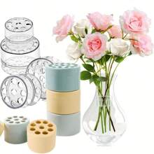 Support de tige de fleur en spirale, spirale, en matériau ABS, kit de bouquet de mariage DIY, outil d'emballage de bouquet de fleurs, pour composition florale