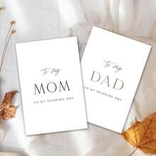 A Wedding Host Thank You Card - Thank You For Hosting Our Wedding - Service Thanksgiving Notes, Elegant Wedding Thanks