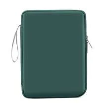 Leather Laptop Sleeve Bag Fits 7-12.9 Inch IPad - Army Green - View 7