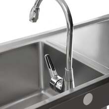 YUNRUX Kitchen Sinks - Silver - View 8