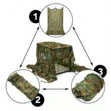13x20 Ft Camping Camouflage Netting Military Camo Sunshade Mesh Hunting Car Cover, CS Camping Military Hunting Sport Shooting Blind, Bedroom Ceiling Birthday Party Home Decoration Net