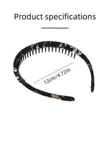 1 Peça Tiara de Cetim, Clipe de Cabelo Envolvido à Mão Adequado para Viagens, Festas, Uso Diário, Lavagem de Rosto, Máscara Facial