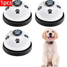 1pc Random Color Pet Training Bell, Cat/Dog Calling Bell - White - View 8
