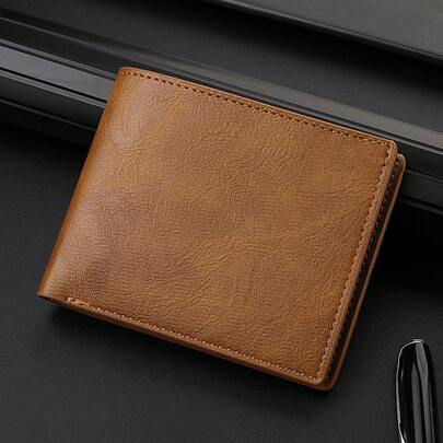 Men's Wallet With Multiple Card Slots Vintage Style PU Leather Soft Wallet Credit Card Holder & Billfold For Men Wallet Mini Wallet Purse Wallet Men Wallet Leather Small Wallet