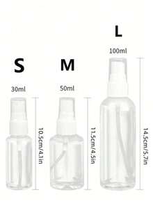 1pc Spray Bottle, Plastic Small Spray Bottle, Disinfection, Travel, Portable, Separate Bottle, Facial Makeup, Water Replenishing, Mist Spray Bottle - Clear - View 5