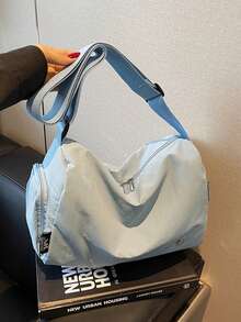 Sports Yoga Gym Bag Short Trip Lightweight Travel Bag Large Capacity Women's Organizer Crossbody Bag, Men Popular Travel Tote - Multicolor - View 3