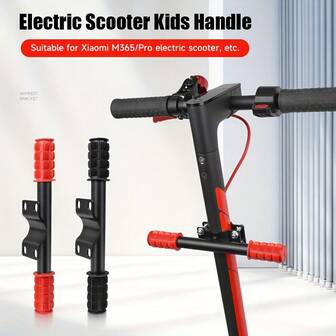 Soporte de manillar ajustable universal para scooters eléctricos M365 Pro/Pro2/1S, F30/F40/MAX/G30, se ajusta a un vástago de 4,5 cm o menos