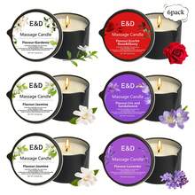 6pcs Scented Candles, Massage Essential Oil Candle, Daily Moisturizing Body Oil Relaxation, Stress Relief And Moisturizing Skin, Romantic Gift SPA Home Aromatherapy Candle Body Oil, Iron Box Candle, Massage Essential Oil Candle, Aromatherapy Essential Oil Candle,Best Friend Gifts - Sự kết hợp - Xem 13