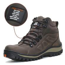 Comfortable Combat Boot With Approved Certificate And PVC Toe - 咖啡 - 查看 4