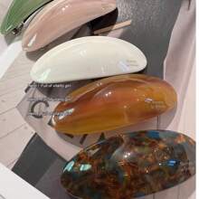 1 pezzo Fermaglio per capelli chic coreano, fermaglio a molla in acetato di alta qualità, adatto per acconciature semi-raccolte, code di cavallo basse, accessori per capelli