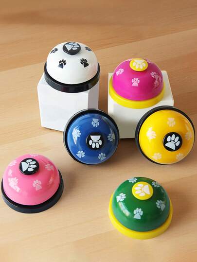 1 st Random Color Pet Training Bell, Katt/Hund Calling Bell