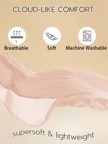 1pc Floral Pattern Bed Sheet, Lightweight, Breathable, Soft & Skin-Friendly - Multicolor - View 7