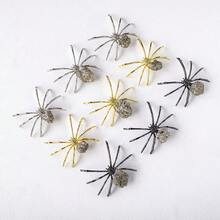 1PC Natural Crystal Ball Spider Ornaments Handmade Alloy Spider DIY Reiki Gemstone Halloween Decorative Crafts 4th Of July Women Fathers Dad Gift - Crystal Ball Spider - View 12