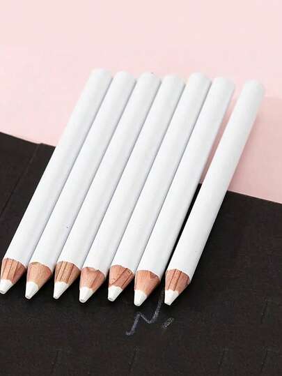 1/3/5/10/12pcs, Marker Pen, White, Marking, Pencil, Tailoring, Knitting Supplies; Sewing Supplies; Sewing Tools; Sewing Marking Tools