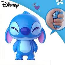 Disney [Officially Licensed]1PC Disney Stitch Anime Squishy Stress Relief Toy | Slow-Rebound Soft Silicone Figure With Cute Cartoon Design | Relaxing & Therapeutic Gift For Friends, Students, Anime Fans | Perfect Back-To-School, Desk Decor, Anxiety Relief Accessory