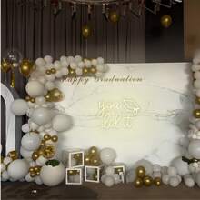 1pc Neon Sign Style Decorative Light With USB Port, Multicolor Lighting, Suitable For Classroom, School, Dorm, Party, Room Decor - Graduation Season