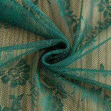 1 件装饰性蕾丝窗帘帷幔，适用于阳台、鞋柜、厨房或其他装饰